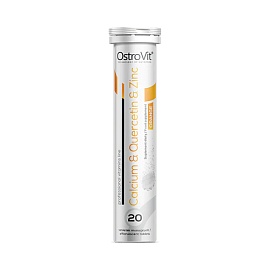 OstroVit Calcium & Quercetin & Zinc 20 effervescent tablets Orange