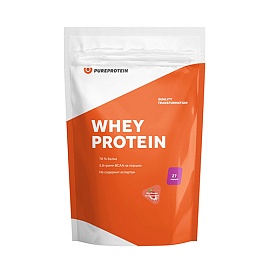 Pureprotein Whey Protein 810 g (клубника со сливками)