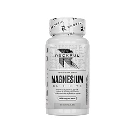 Reckful Magnesium Glycinate 606 mg 60 Caps 