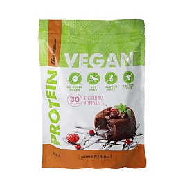 Bombbar Vegan Protein 900 g Chocolate Fondan