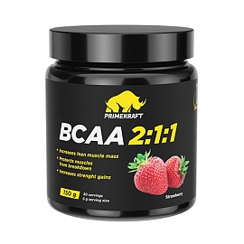 Primekraft BCAA 2:1:1 150 g Strawberry