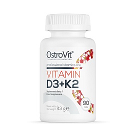 OstroVit Vitamin D3 4000+K2 90 tabl