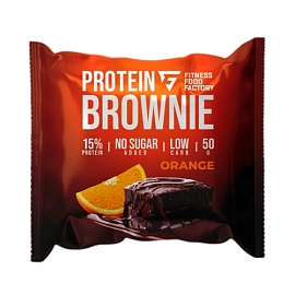 Fitness Food Factory Protein Brownie 50 g Orange