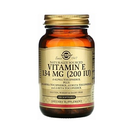 Solgar Vitamin E 134 mg 100 softgels
