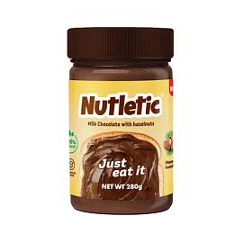 Nutletic Just eat it 280 g Milk Chocolate Wiht hazelnut 