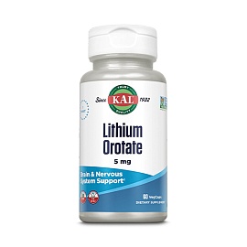 Since Kal 1932 Lithium Orotate 5 mg 60 vegcaps