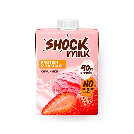 Shock Milk Protein Milkshake 480 ml Клубника 