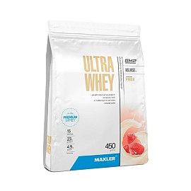 Maxler Ultra Whey 450 g (Пакет) Strawberry Milkshake 