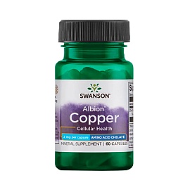 Swanson Copper 2 mg 60 capsules 