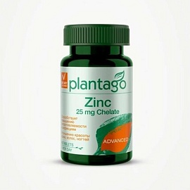 Plantago Zinc Chelate 25 mg 60 Tabl