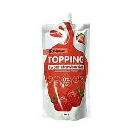 Bombbar Topping 240 g Sweet Strawberry