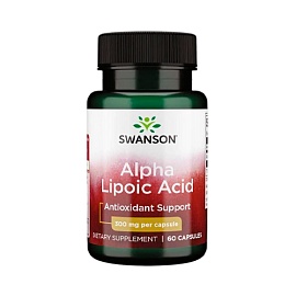 Swanson Alpha Lipoic Acid 300 mg 60 capsules 