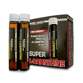 Ironman L-carnitine 1500 mg 25 ml