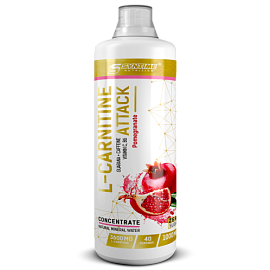 L-карнитин Syntime Nutrition L-carnitine Attack, 1000 мл, гранат