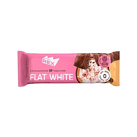 Protein Rex Батончик с высоким содержанием белка 40 г Flat White 