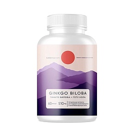Elementica Organic Ginkgo Biloba 510 mg 60 капс 
