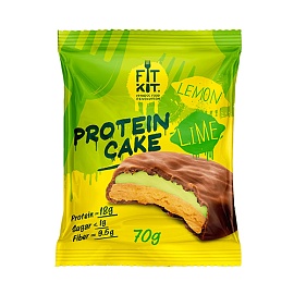 FitKit Protein Cake 70 g Lemon Lime 